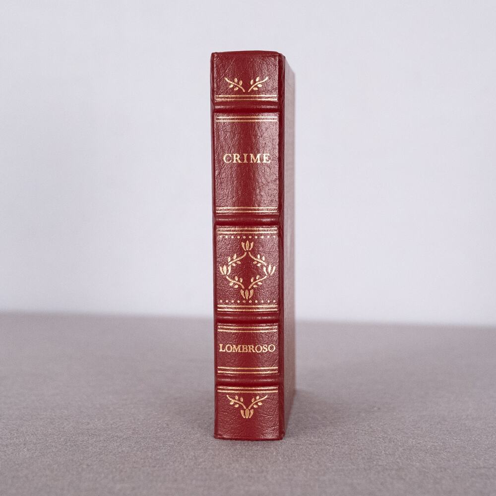 Crime: Its Causes and Remedies Legal Classics Library Lombroso Gryphon 1994 - Picture 3 of 7